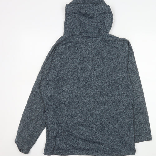 Trespass Womens Blue Pullover Hoodie UK 10 Polyester Outdoor Wear