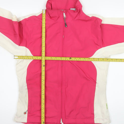 Sunice Women's Pink Windbreaker Jacket M Waterproof Lightweight