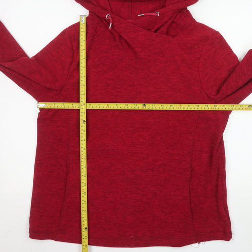 Regatta Women Red Pullover Hoodie Size 14 Polyester Casual Outdoor