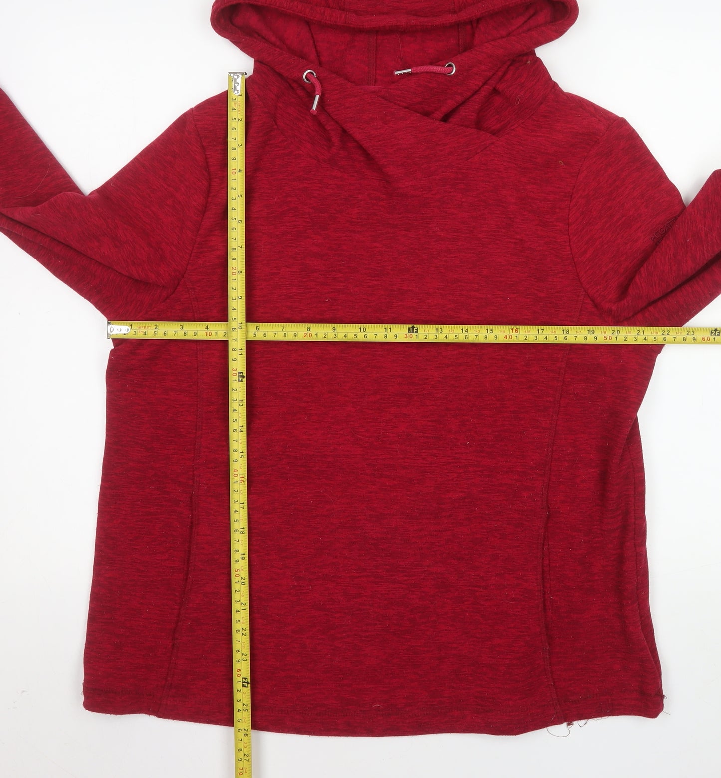 Regatta Women Red Pullover Hoodie Size 14 Polyester Casual Outdoor
