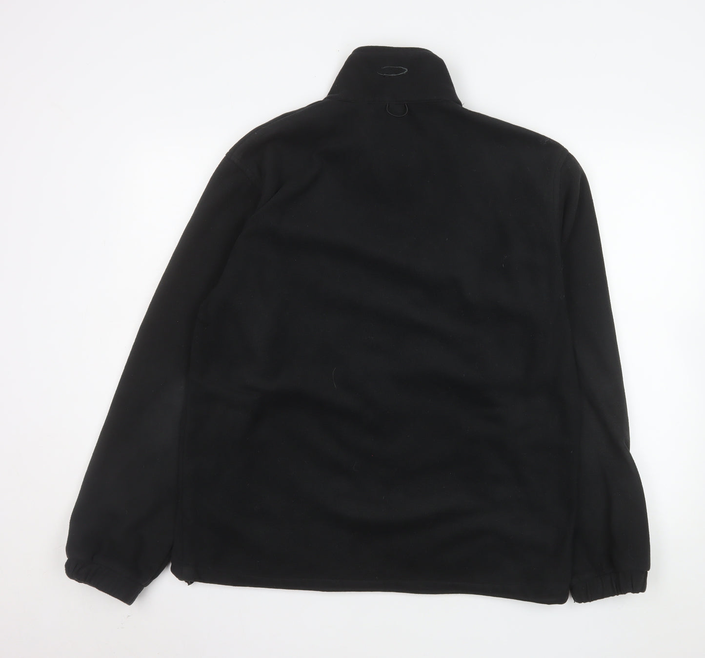 Mountain Life Men's Black M Full Zip Fleece Sweatshirt Jacket