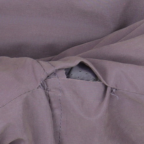 Bonmarché Women Purple Parka Jacket Size 16 Hooded Mid-Length