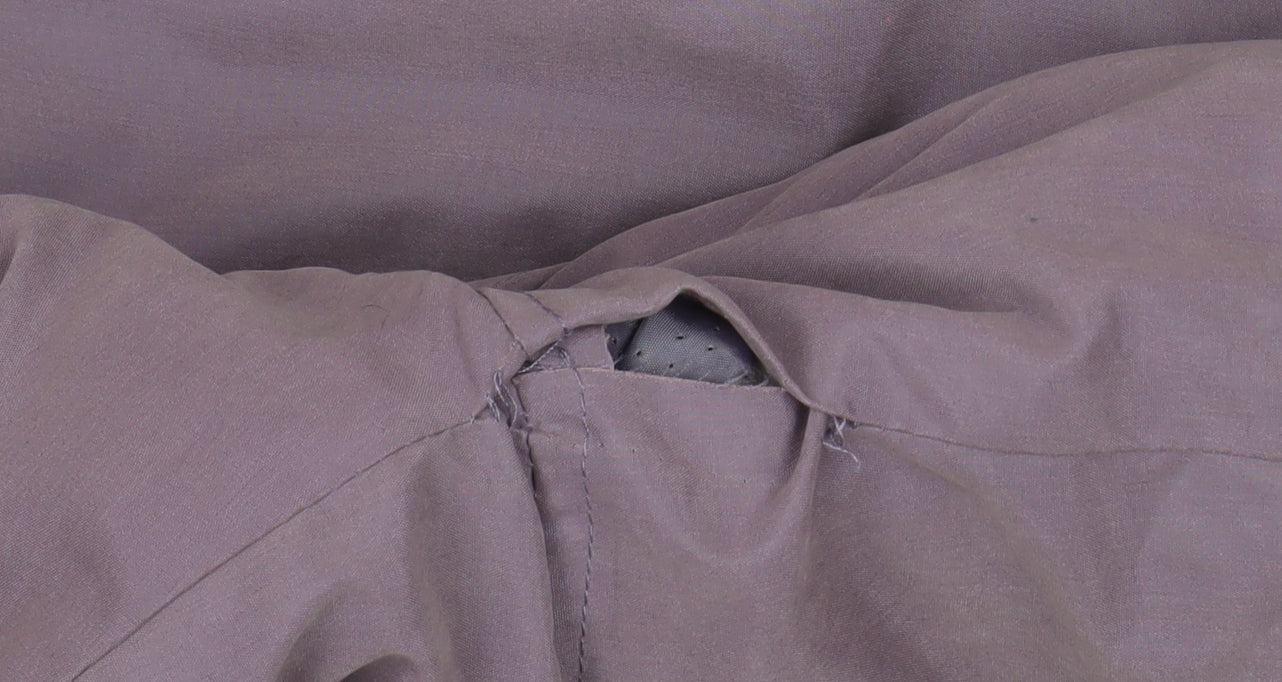 Bonmarché Women Purple Parka Jacket Size 16 Hooded Mid-Length