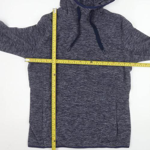 Peter Storm Women Blue Size 12 Pullover Hoodie Fleece Sweatshirt