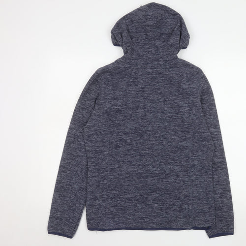 Peter Storm Women Blue Size 12 Pullover Hoodie Fleece Sweatshirt