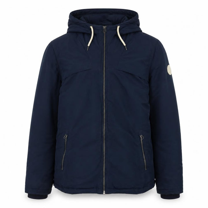 Jack & Jones Men's Blue Hooded Parka Jacket Size M
