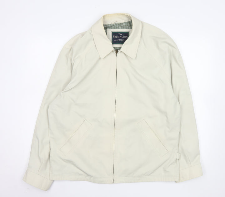 Marks and Spencer Men's Beige Harrington Basic Jacket M 38in