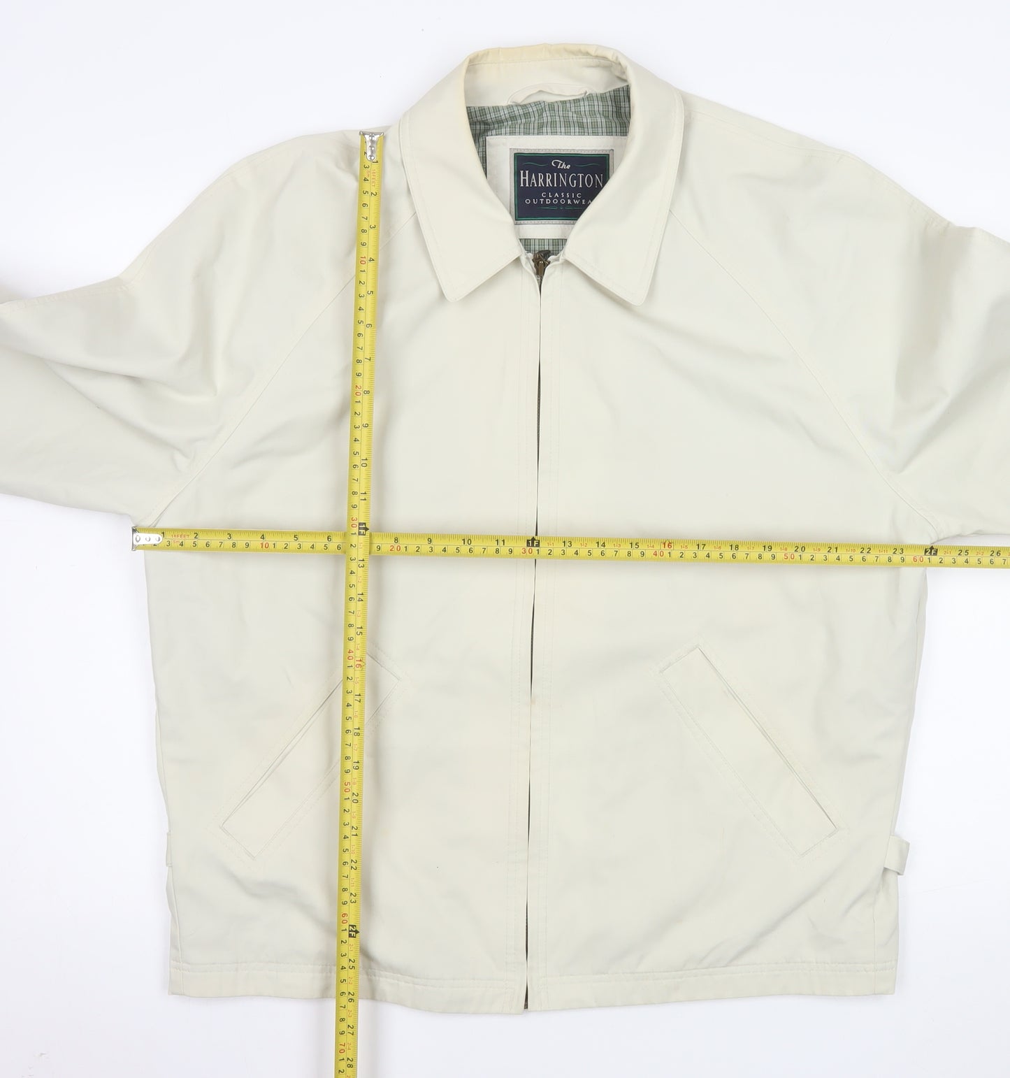 Marks and Spencer Men's Beige Harrington Basic Jacket M 38in
