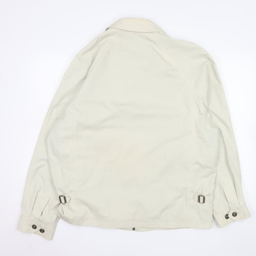Marks and Spencer Men's Beige Harrington Basic Jacket M 38in