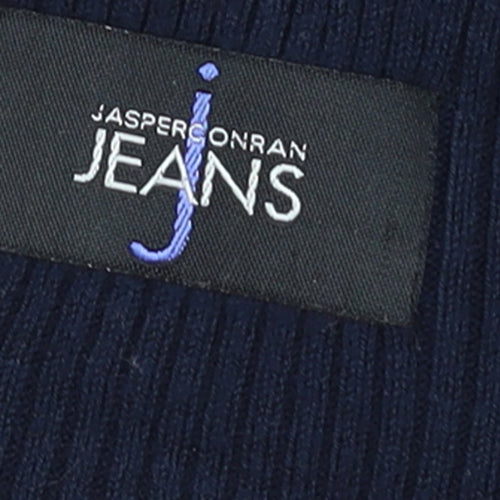 Jasper Conran Jeans Womens Blue V-Neck Cardigan Size L