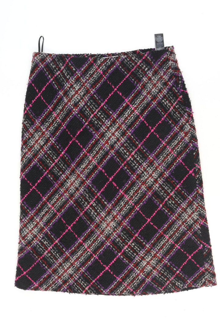 Marks and Spencer Women’s Multicoloured Tweed Pencil Skirt Size 12