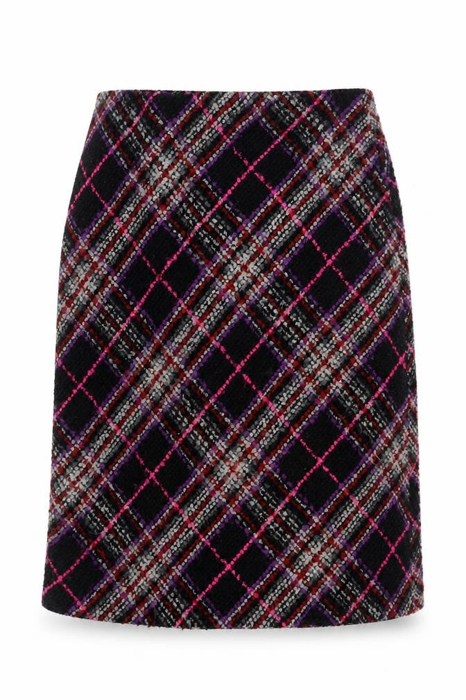 Marks and Spencer Women’s Multicoloured Tweed Pencil Skirt Size 12