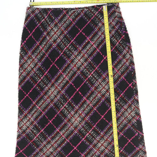 Marks and Spencer Women’s Multicoloured Tweed Pencil Skirt Size 12