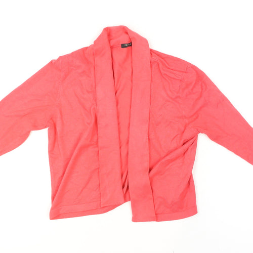 Precis Petite Women's Pink Open Front Cardigan Size S