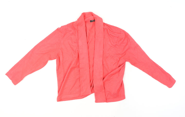 Precis Petite Women's Pink Open Front Cardigan Size S
