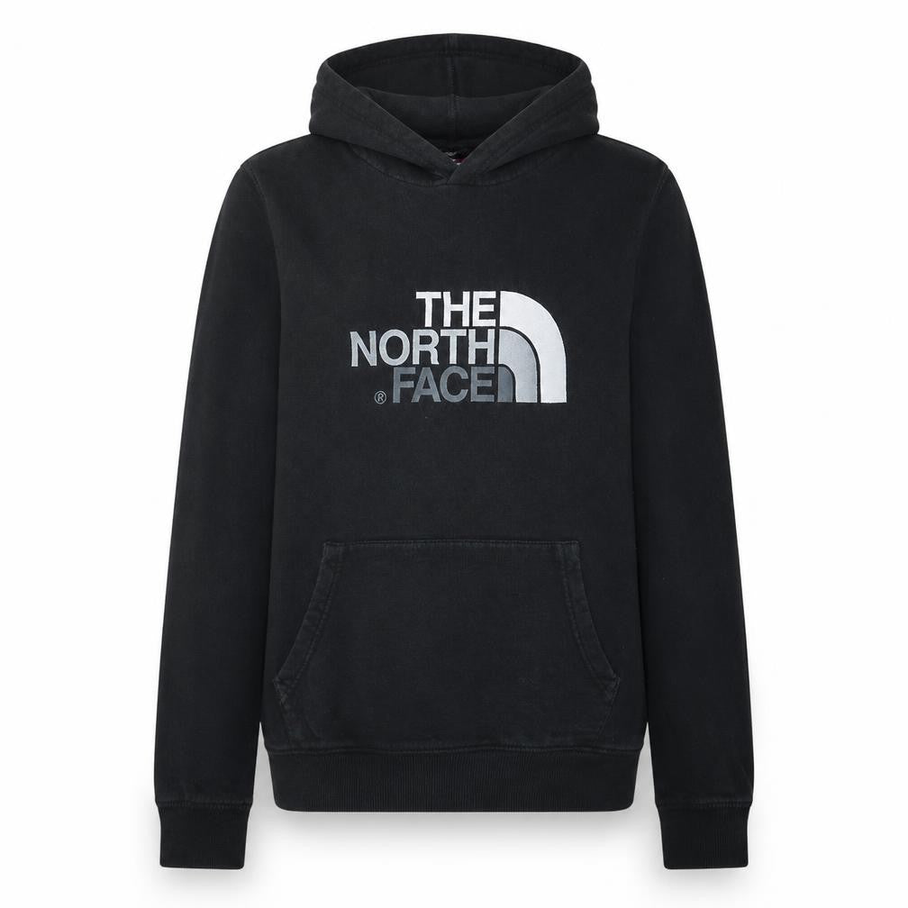 The North Face Boys Black XL Pullover Hoodie 100% Cotton Logo Design