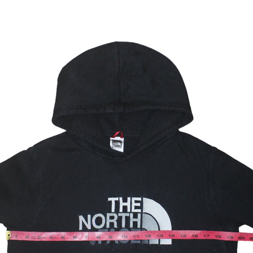 The North Face Boys Black XL Pullover Hoodie 100% Cotton Logo Design