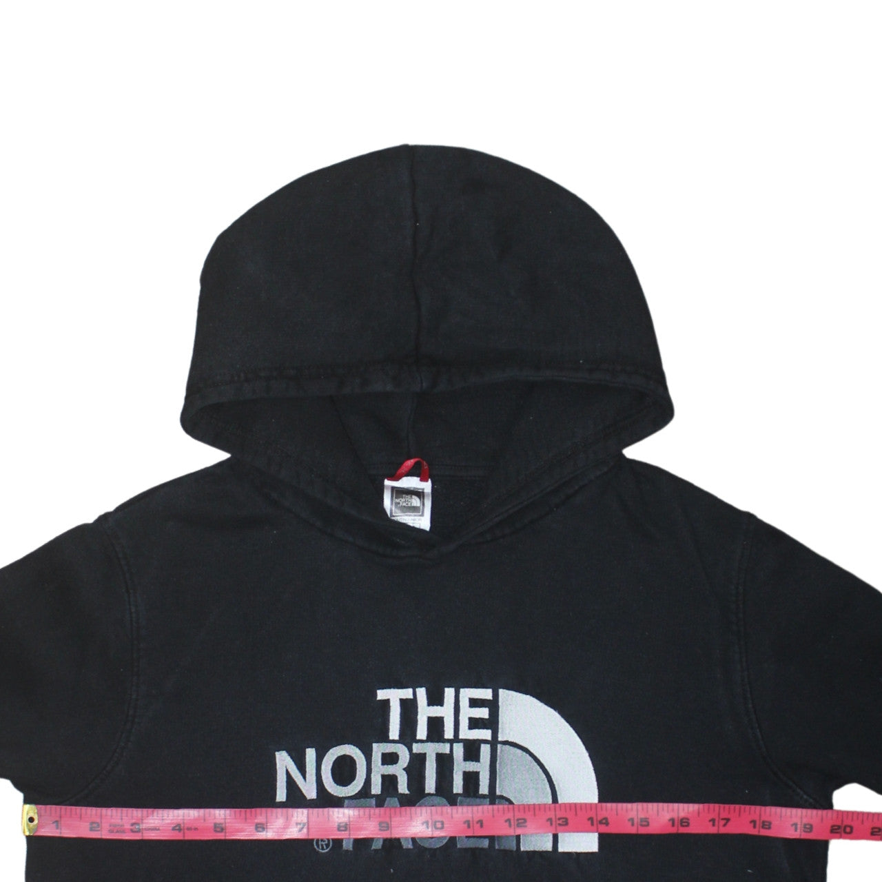 The North Face Boys Black XL Pullover Hoodie 100% Cotton Logo Design
