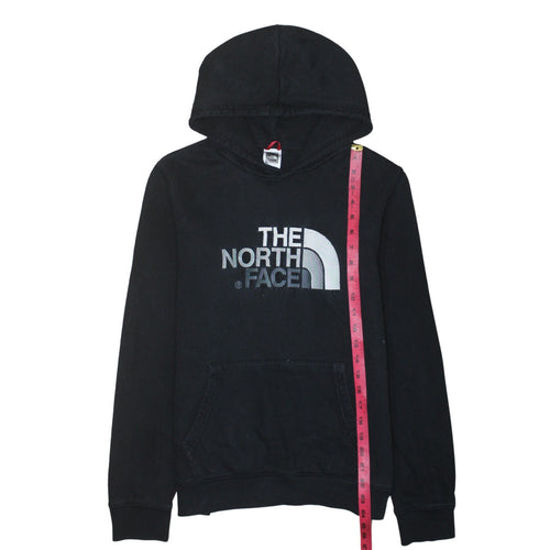 The North Face Boys Black XL Pullover Hoodie 100% Cotton Logo Design