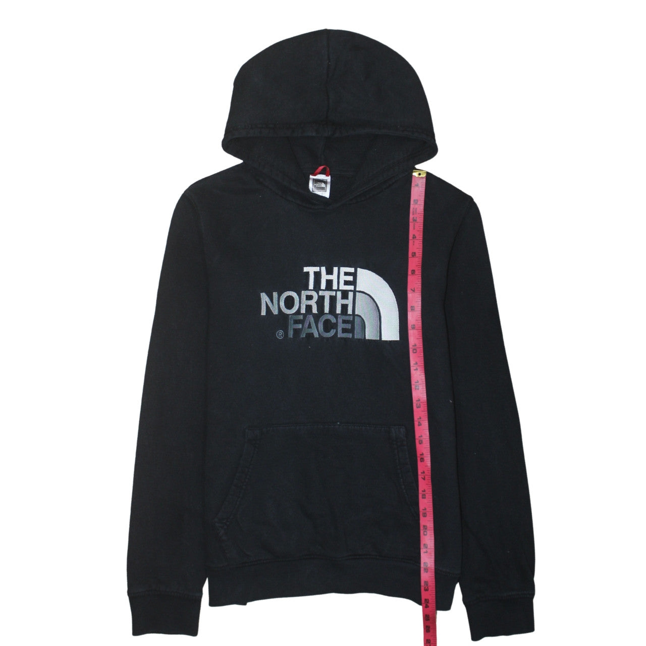 The North Face Boys Black XL Pullover Hoodie 100% Cotton Logo Design