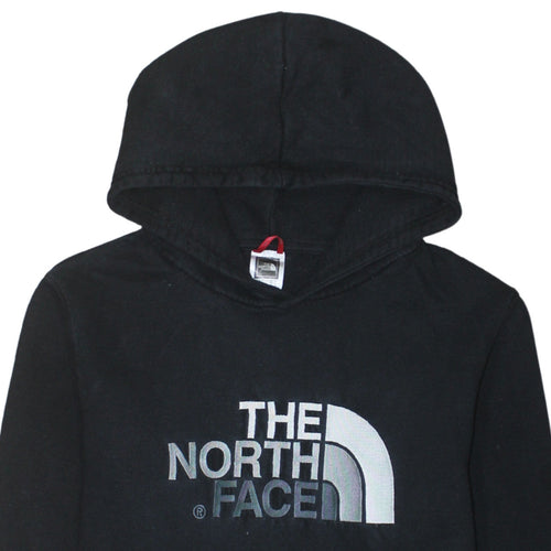 The North Face Boys Black XL Pullover Hoodie 100% Cotton Logo Design