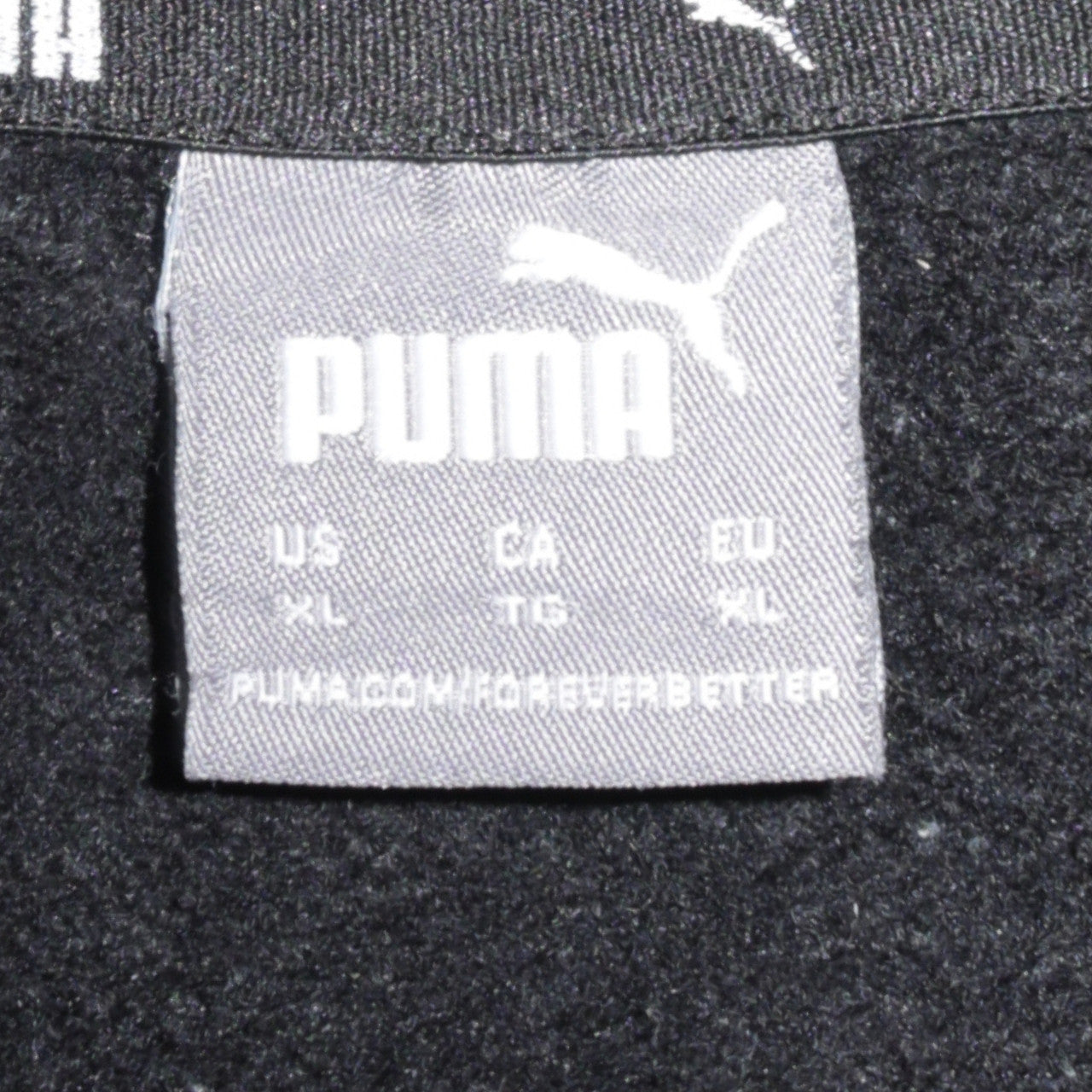 Puma Women's Black Hoodie XL Pullover Hooded Sweatshirt
