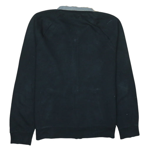 Emporio Armani Men's Black Full Zip Sweatshirt L Regular Fit