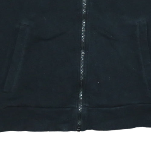 Emporio Armani Men's Black Full Zip Sweatshirt L Regular Fit
