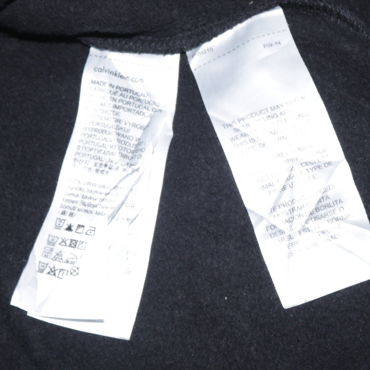 Calvin Klein Jeans Womens Black XL Pullover Hoodie with Logo