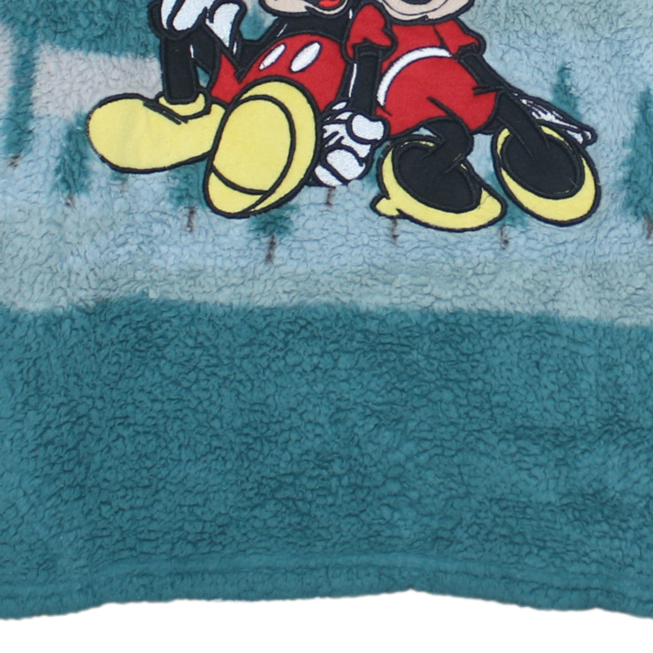 Disney Women's Multicoloured Fleece Mickey & Minnie Long Sleeve Nightshirt M