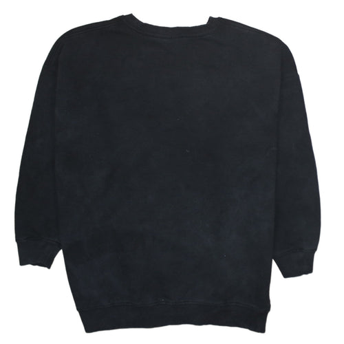 Disney x Primark Cares Black Mickey Mouse Crew Neck Sweatshirt Women M 12/14