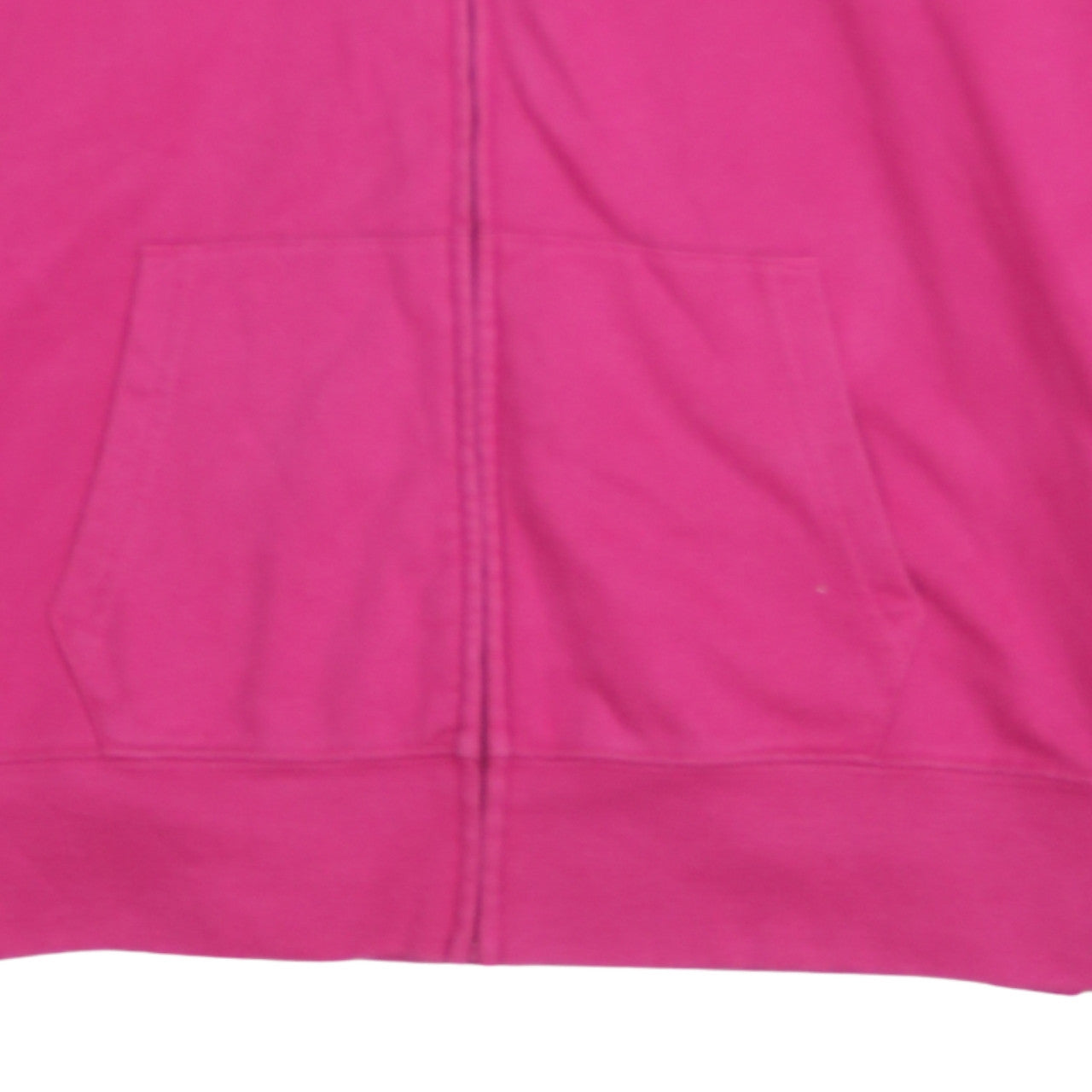 GAP Women’s Pink Full Zip Hoodie L Cotton Blend Logo Casual