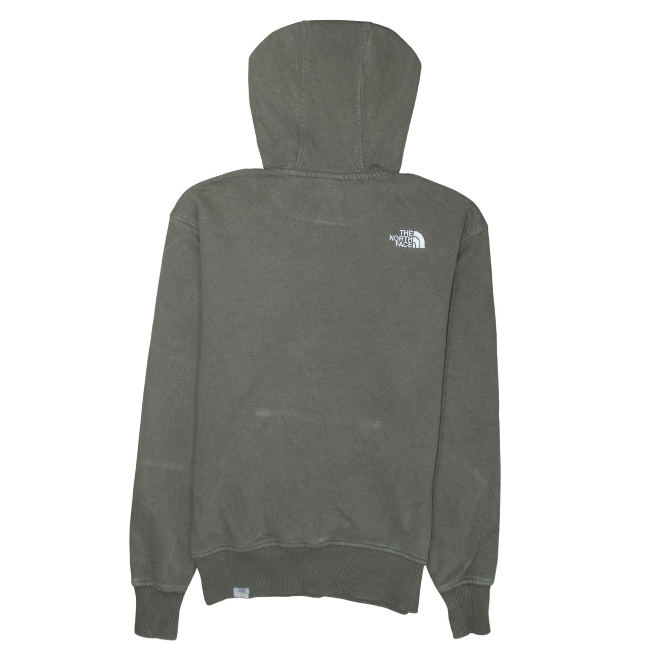 The North Face Womens S Khaki Pullover Hoodie Cotton Blend