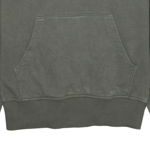 The North Face Womens S Khaki Pullover Hoodie Cotton Blend