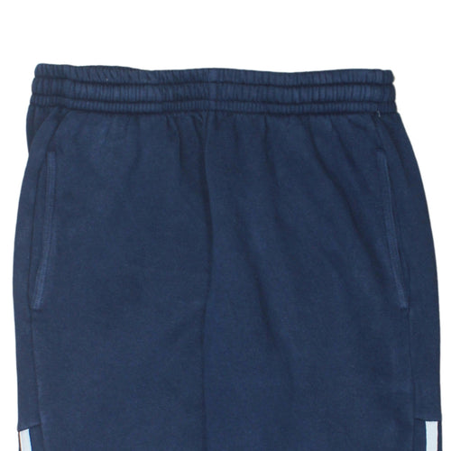 Adidas Boys Blue 13-14 Years Jogger Sweatpants Fleece Activewear Trousers