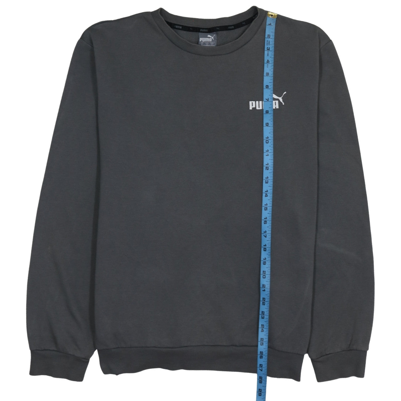 Puma Men's Grey XL Crew Neck Pullover Sweatshirt