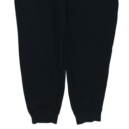 Nike Men's Black XL Fleece Jogger Sweatpants with Drawstring Waist