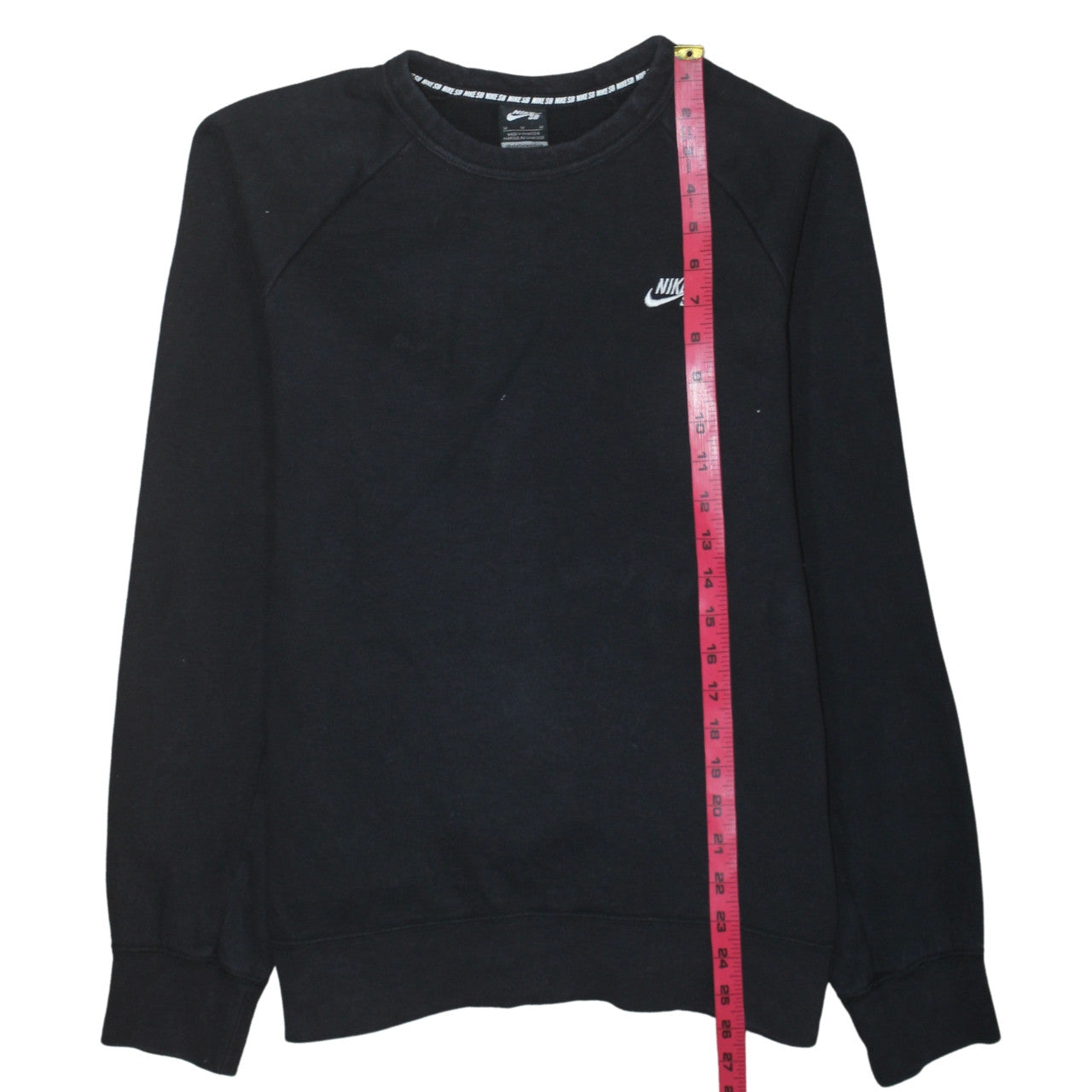 Nike SB Men's Black M Pullover Sweatshirt Fleece Logo Crew Neck