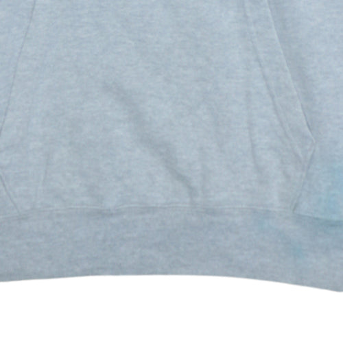 Champion Men's Grey Pullover Hoodie Small Logo Sportswear