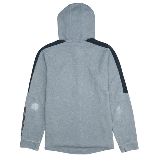 Puma Men's Grey Full Zip Hoodie 2XL Sports Fleece Jacket