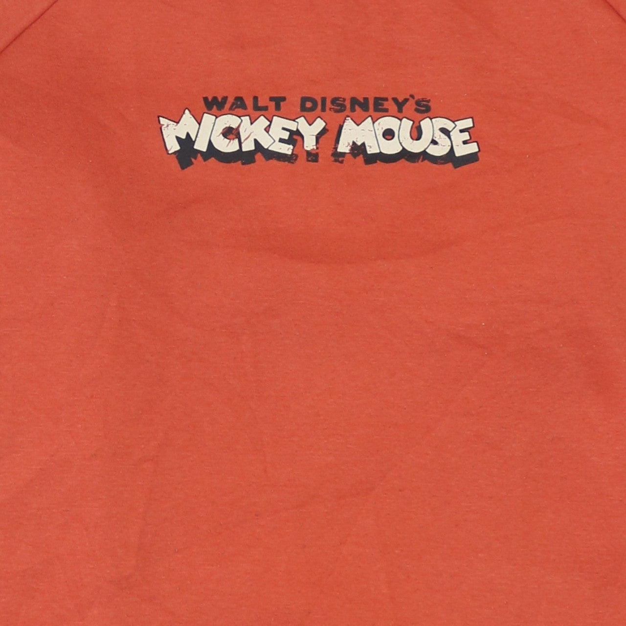 Disney Womens Orange Mickey Mouse Pullover Hoodie Dress XS