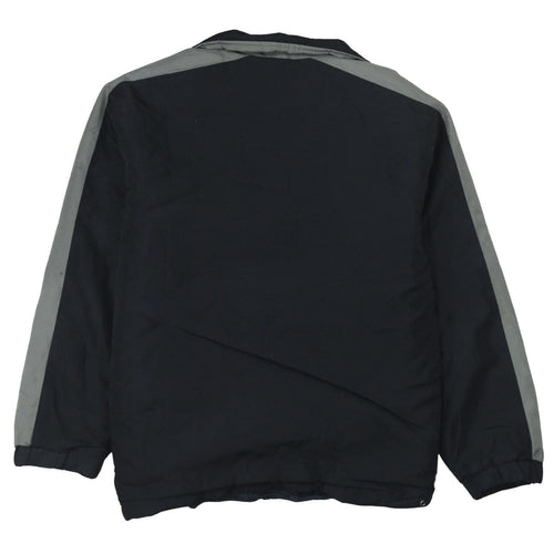 Kappa Men's Black M Basic Sports Jacket Full Zip Polyester