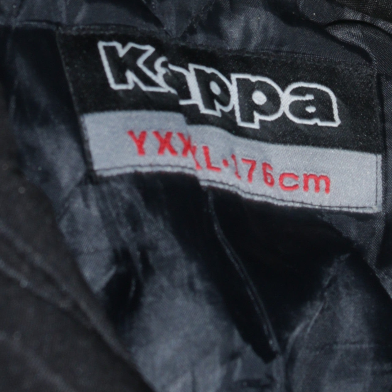 Kappa Men's Black M Basic Sports Jacket Full Zip Polyester