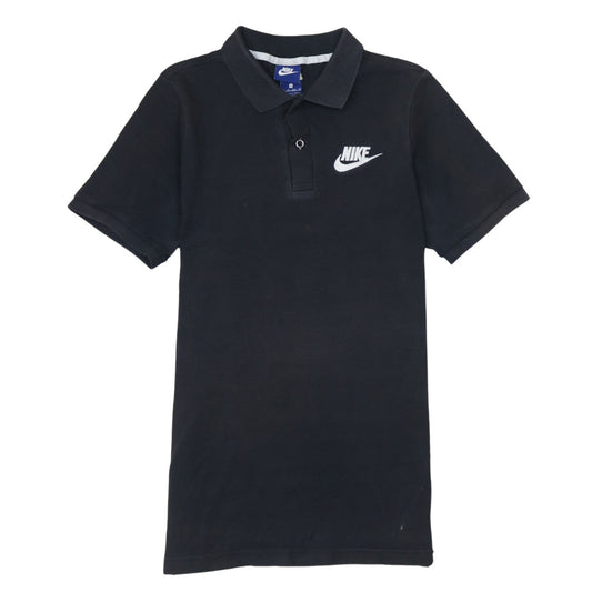 Nike Men’s Black XS Cotton Short Sleeve Polo Shirt