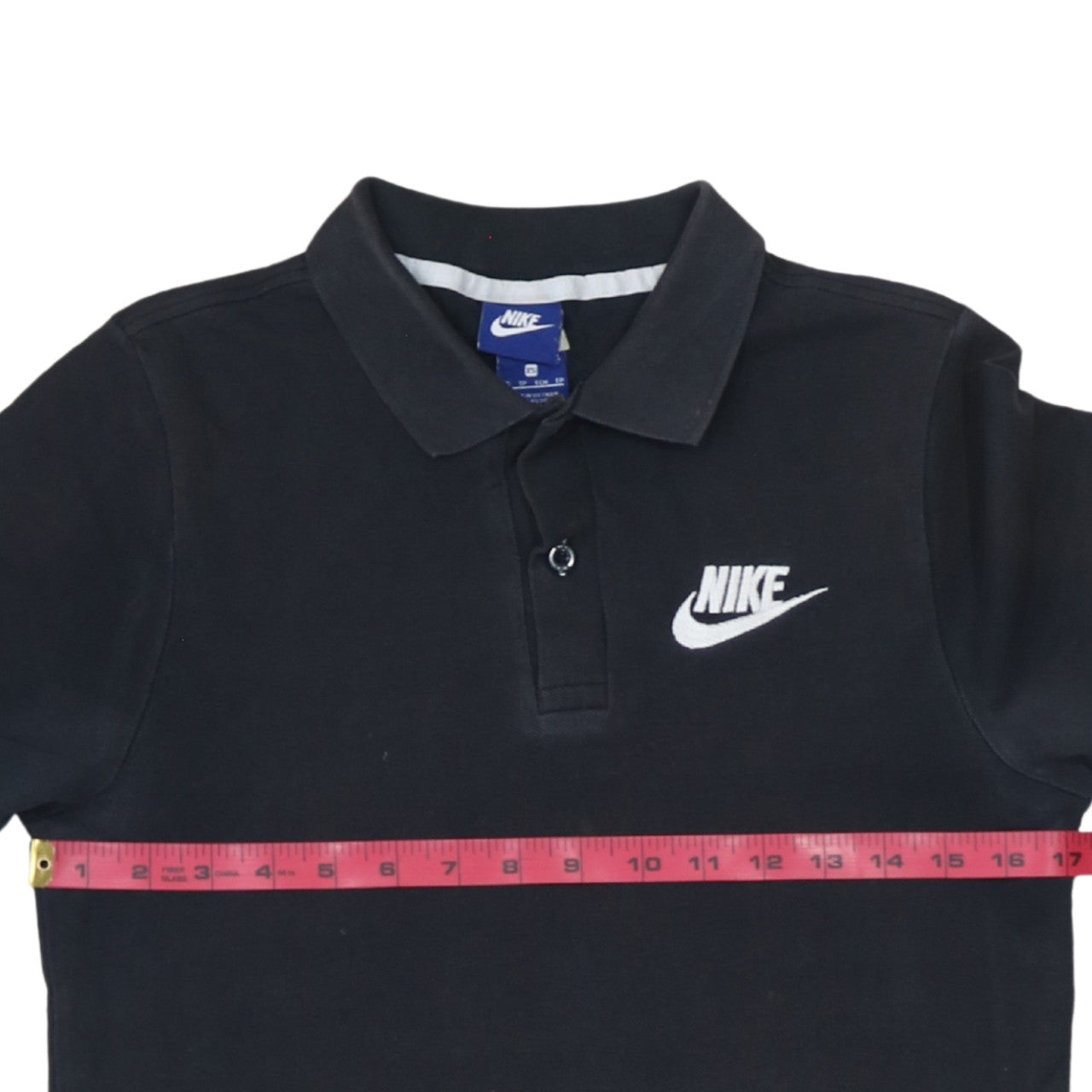 Nike Men’s Black XS Cotton Short Sleeve Polo Shirt