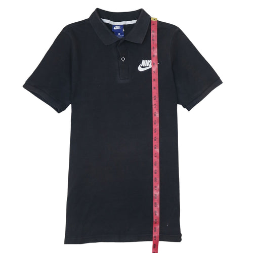 Nike Men’s Black XS Cotton Short Sleeve Polo Shirt