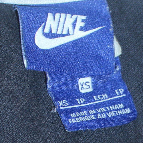 Nike Men’s Black XS Cotton Short Sleeve Polo Shirt