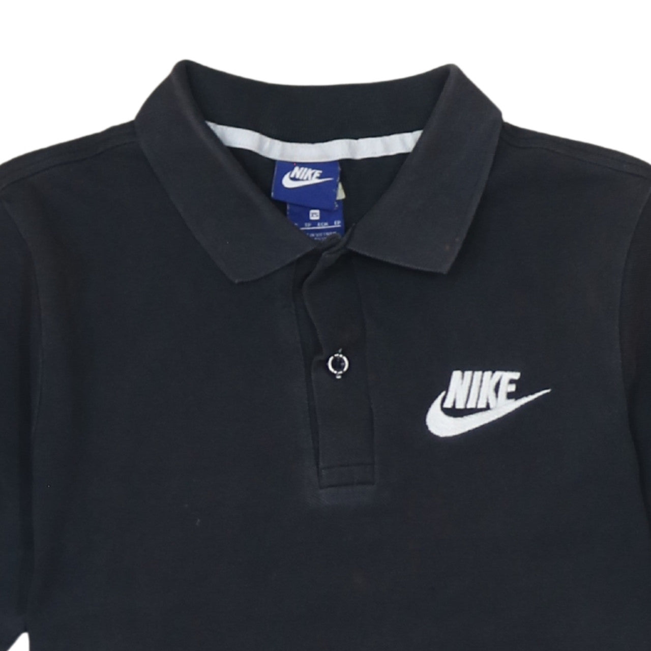 Nike Men’s Black XS Cotton Short Sleeve Polo Shirt
