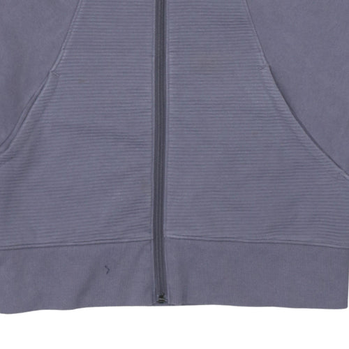 Under Armour Girls Purple Full Zip Hoodie Size S Loose Fit