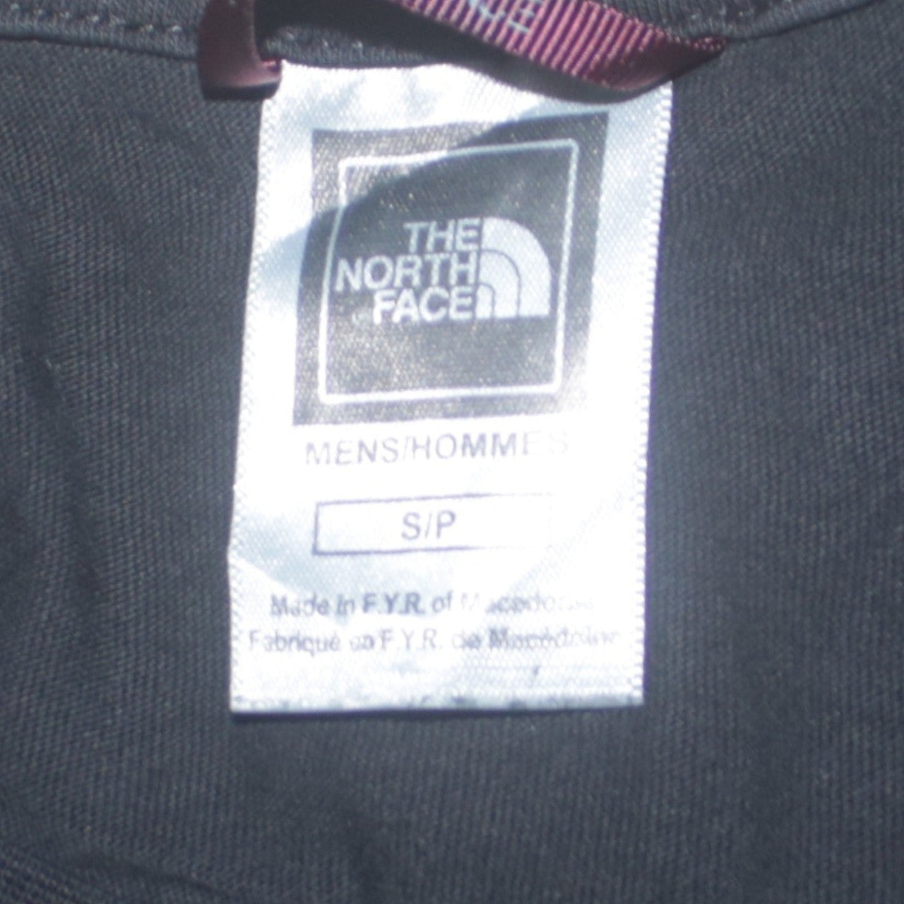 The North Face Men's Black Long Sleeve Cotton Logo T-Shirt Size S